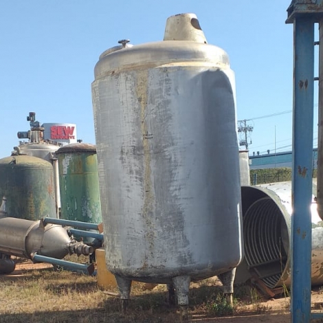 Tanque de aço inox