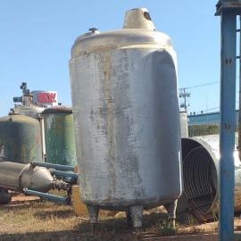 Tanque de aço inox